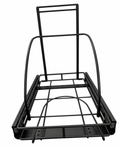 Black Pull-Out Trash Can Cabinet Organizer
