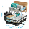 2-Tier Dish Drying Rack with Drainboard